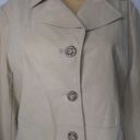 Gallery Giacca  Company Tan Trench Coat Jacket Lrg Photo 3