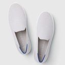 Rothy's  Salt White Honeycomb Knit Sneakers 9.5 Photo 0