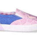 Disney NEW Women's Size 8.5  Angel Stitch Low Top Slip On Shoe Pink Blue GroundUp Photo 2