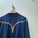 Bob Mackie  Jean Jacket Embroidered Western Vintage Style | Women's Zip Up | 3x Photo 2