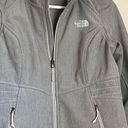 The North Face  Gray Full Zip Fleece Lined Jacket windwall S Photo 6