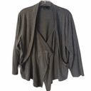 Attention Front Drape Cardigan Photo 4