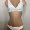 PilyQ New.  white bikini set. S-bottom/D-cup top. Retails $149 Photo 4