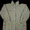 Columbia Vintage Women  Light Softshell Cinch Waist Beige Jacket Large Photo 1