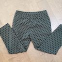 Boden USA Boden Women Wool 7/8 Ankle Mirabelle Pants Trouser US 8R UK 12R Green Polka Dot Photo 3