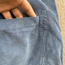 American Eagle NWT  Womens Shorts Blue Gray Corduroy 90s Boyfriend Size 18 Photo 7