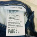 Paige  Transcend Verdugo Ankle Skinny Jeans in Hugo Wash Size 28 Photo 7