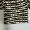 Opening Ceremony  Women’s Green Geometric Textured Baby Tee Photo 9