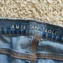 American Eagle  90s straight distressed jeans size 0 Photo 4