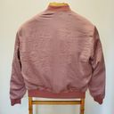 Love Tree  Pink Bomber Jacket S Gold Accents Photo 4