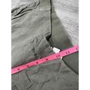 J.Jill  Love Linen Pants Women's Olive Green Crop Style Pull On Size Small Photo 4