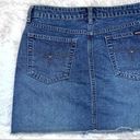 Aeropostale  Women’s Blue Denim Short Mini Jean Skirt 3/4 Y2K Retro Photo 4