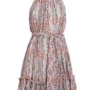 Zimmermann EUC $595  100% Silk Paisley Ruffle Belted Mini Dress Photo 2