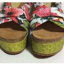 Krass&co Right Bank Shoe . Floral Fabric Espadrille Sz 8 Photo 4