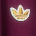 Adidas Originals Size M Preppy Varsity Leggings in Legacy Burgundy Photo 5