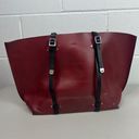 Rag and Bone  Accessories
Russet Field Tote Messenger Bag Merlot studded buckles Photo 1