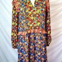 Code x Mode  Multicolor floral peasant babydoll dress sz XS Photo 0