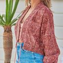 Free People Rosalina Floral Jacket Photo 4