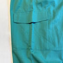 Abound  Womens Cargo Joggers Green Marine Size Medium Side‎ Pockets Banded Cuffs Photo 5