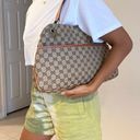 Gucci  Eclipse GG Brown Canvas and Leather Shoulder Bag Photo 13
