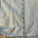 Harvé Benard HARVE BERNARD WHITE SHIRT 100%‎ PURE LINEN Sz L FOUR BUTTOMS TIED FRONT Photo 5