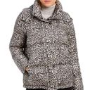 BCBGeneration  Leopard-Print Hooded Puffer Coat NEW Photo 2