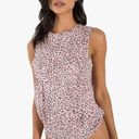 n:philanthropy  Belle Pink Leopard Sleeveless Bodysuit Photo 0