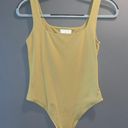 Babaton Aristide Olive Green  Squareneck Contour bodysuit Photo 0