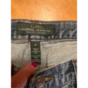 Krass&co LRL Lauren Jeans  Classic Straight Jeans Size 8 Distressed Photo 4