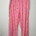 Victoria's Secret  Pink Lemon Pajama Lounging Jogger Pants Size Large Photo 0