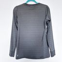 Zyia  Active Black Mesh Long Sleeve Activewear Top Size Small Photo 5