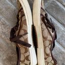 Coach Kayln Monogram Signature C Sneakers 6.5 Photo 3