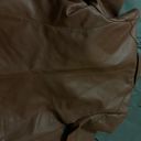 Marc New York  Leather blazer / chocolate / small NWT Photo 5