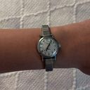 Vintage Silver Timex Water Resistant Bracelet Watch Photo 2