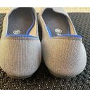 Rothy's  The Point Cloud Birdseye Logo Flat Knit Shoes Slip On Gray Women's Sz 9 Photo 4