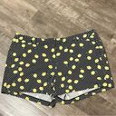 Lane Bryant  Plus Size Summer Vacationcore Lemons Chic Polka Dot Shorts Size 26 Photo 0