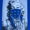 Marilyn Monroe Blue Bandana Graphic T-shirt Photo 2