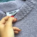 Double Zero  Knit Sweater Pullover Top Blouse Gray Photo 2