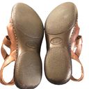 Born concept Boc Born Leather Fisherman Sandal Brown Sz. 8 Side Buckle Casual Comfort Boho Photo 4