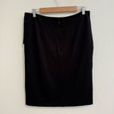 CAbi  Black Overlay Pencil Skirt Photo 5