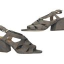 Comfortview  Women’s Size 8.5 Felipa Open Toe Ankle Strap Sandals Block Heels Photo 0