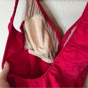 La Blanca Vintage |  red one piece textured swimsuit 6 Photo 5