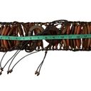 Vintage HIPPIE BOHO TRIBAL WOOD HIPSTER BELT Photo 1