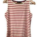 Tommy Hilfiger  red stripes nautical blouse size S petite Photo 0