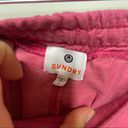 Sundry  raspberry pink jogger sweats stripe side panels sz 1 Photo 4