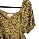 Bohme  Women’s Size Large Animal Print Cropped Blouse Photo 1