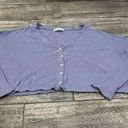 Urban Outfitters  Cropped Waffle Knit Cardigan Size XS Photo 0