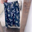 Lane Bryant Vintage  navy blue floral skirt size 22/24 Photo 1