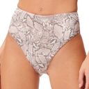 Good American  Sand Snakeskin Bikini
Bottom(Size 2) Photo 1