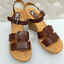 Kork-Ease  Women's Brie Leather Cork Open Toe Sandals Brown Size 7 Photo 0